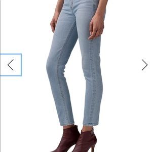 Agolde Toni mid-rise straight jeans